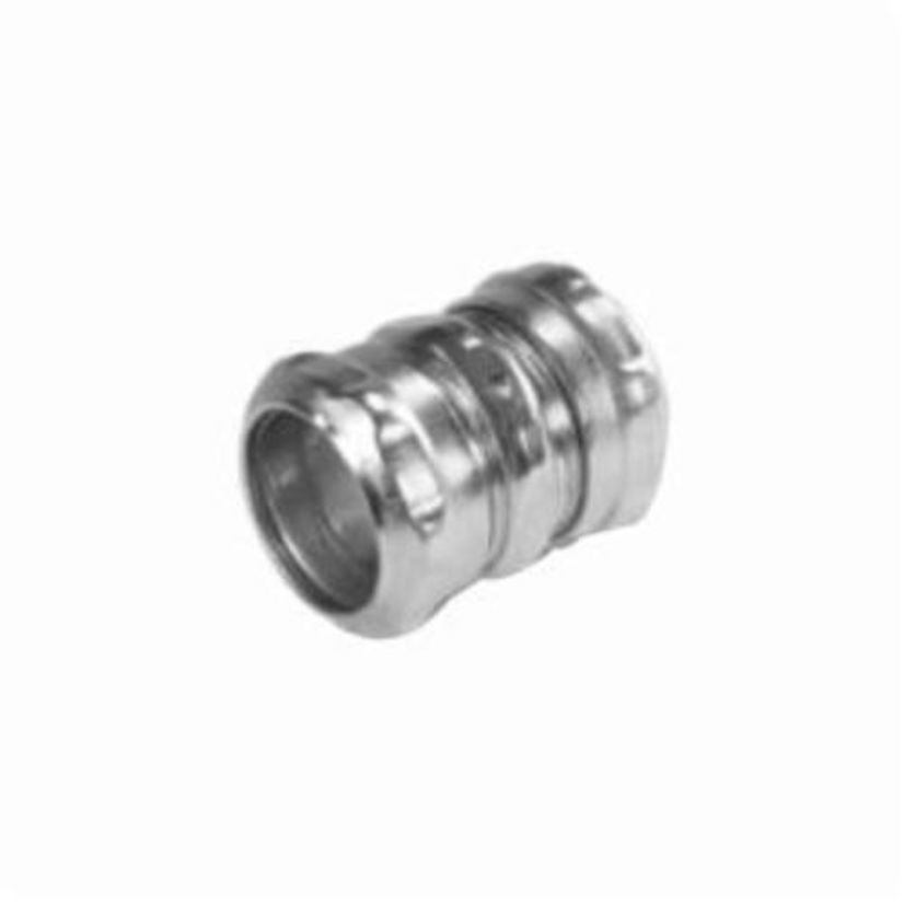 Thomas & Betts Steel City® TK111AN-RT Raintight Thinwall Compression Coupling, 1/2 in, For Use With EMT Conduit, Steel, Zinc Plated